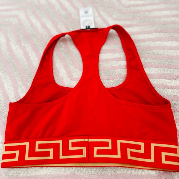 Versace Greca Sport Bra in red. Size 2. Great condition - Picture 4 of 4